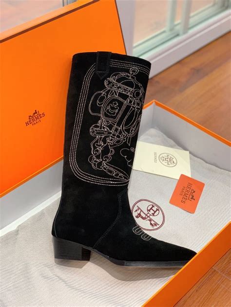 hermes still ankle boot|Hermes cowboy boots.